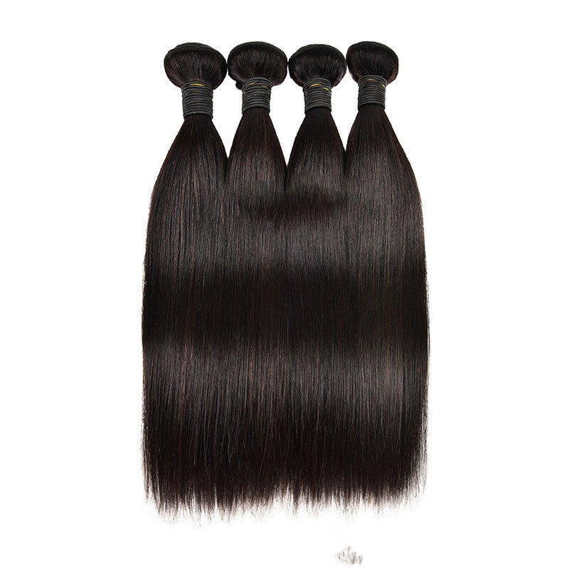 Straight Human Hair Extension Curtain - 1 Piece